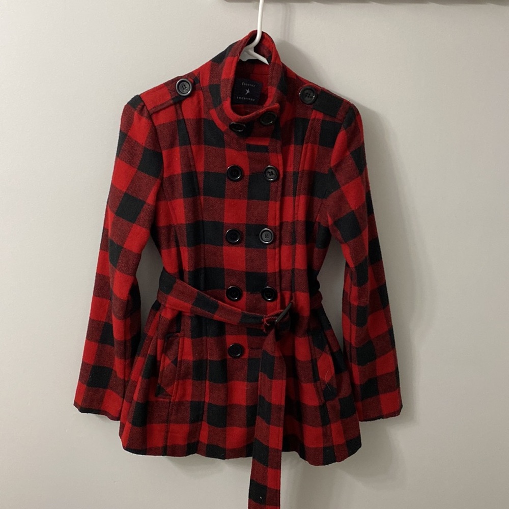 Red Buffalo Plaid Jacket